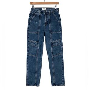 AGOLDE high rise straight leg jean